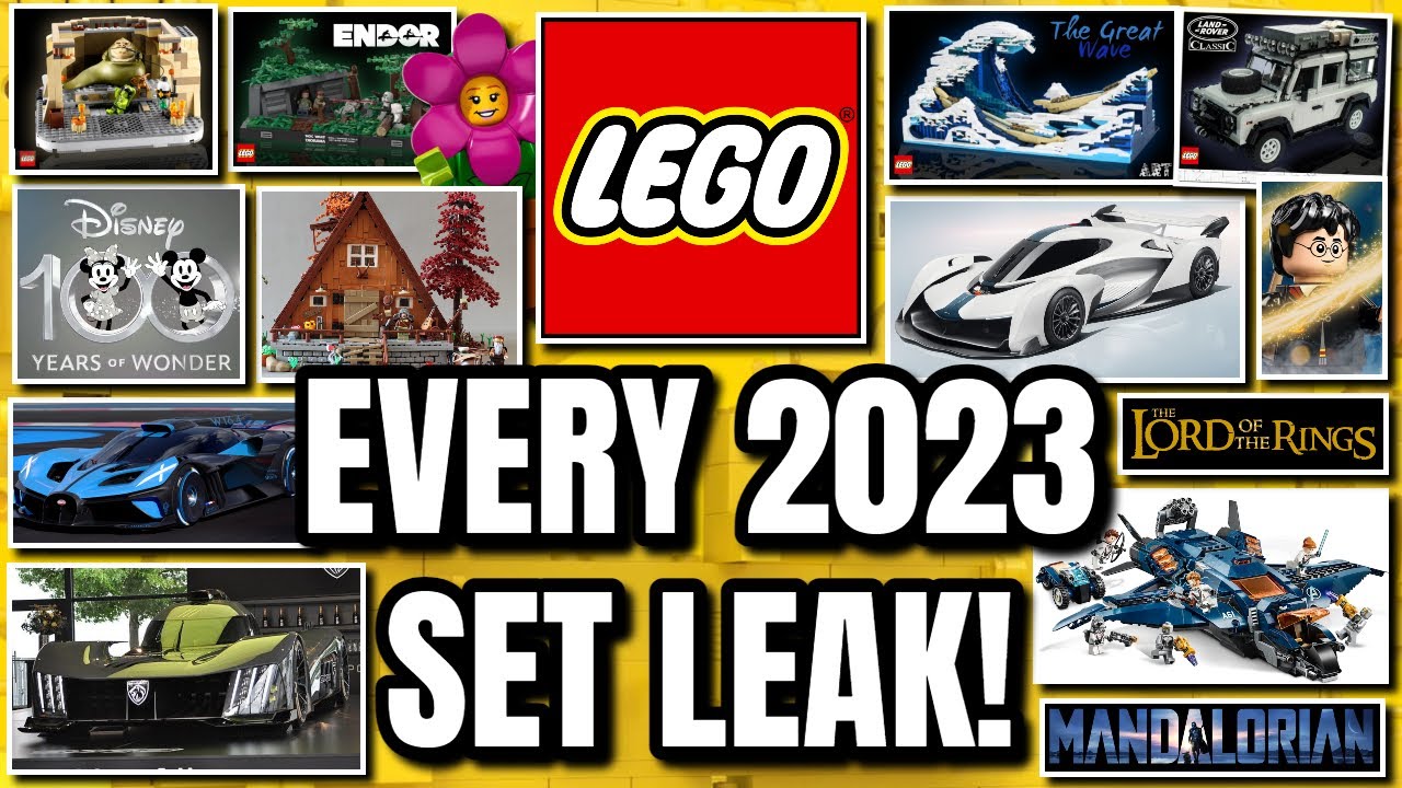 NEW LEGO 2023 SET LEAKS! (ALL 100+ Sets!)