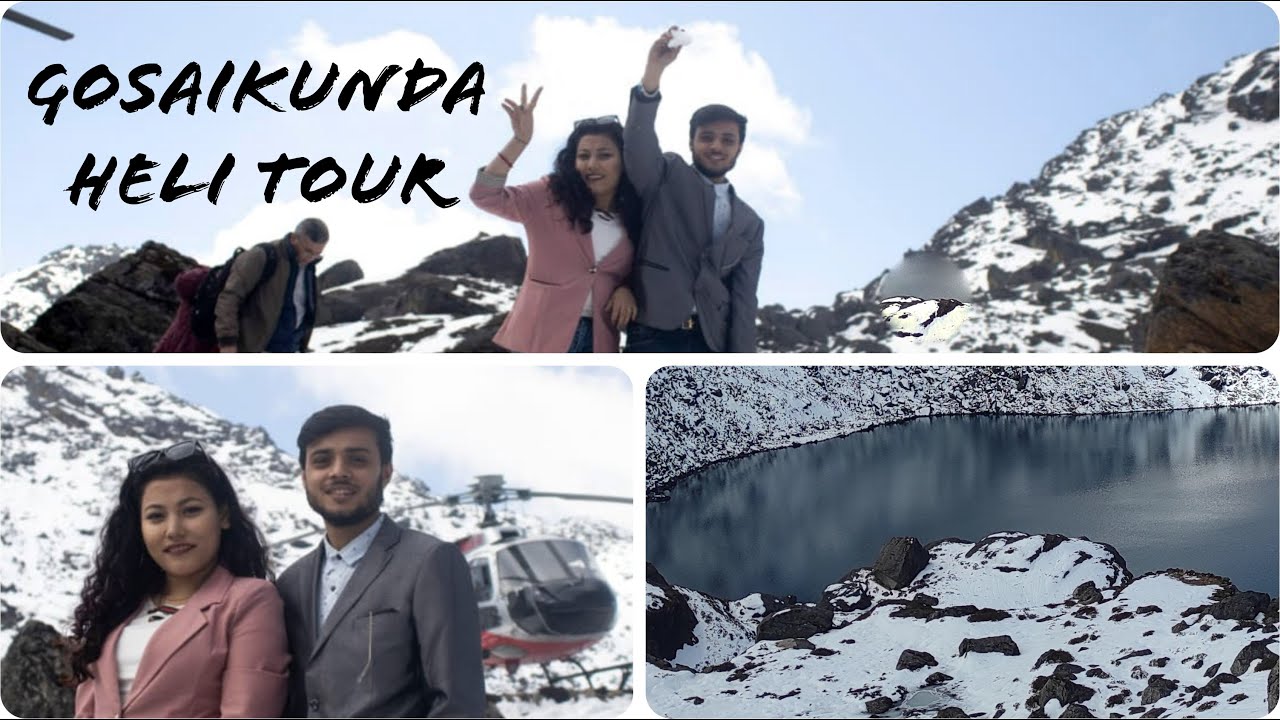 Our First Helicopter Tour To Gosaikunda Lake | A Heli Trip To Wonderland