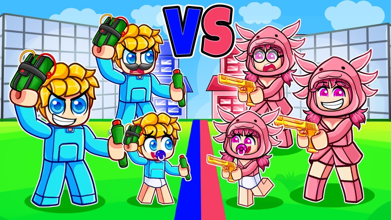 UKRI FAMILIE Vs LEA FAMILIE In Roblox Rivals...