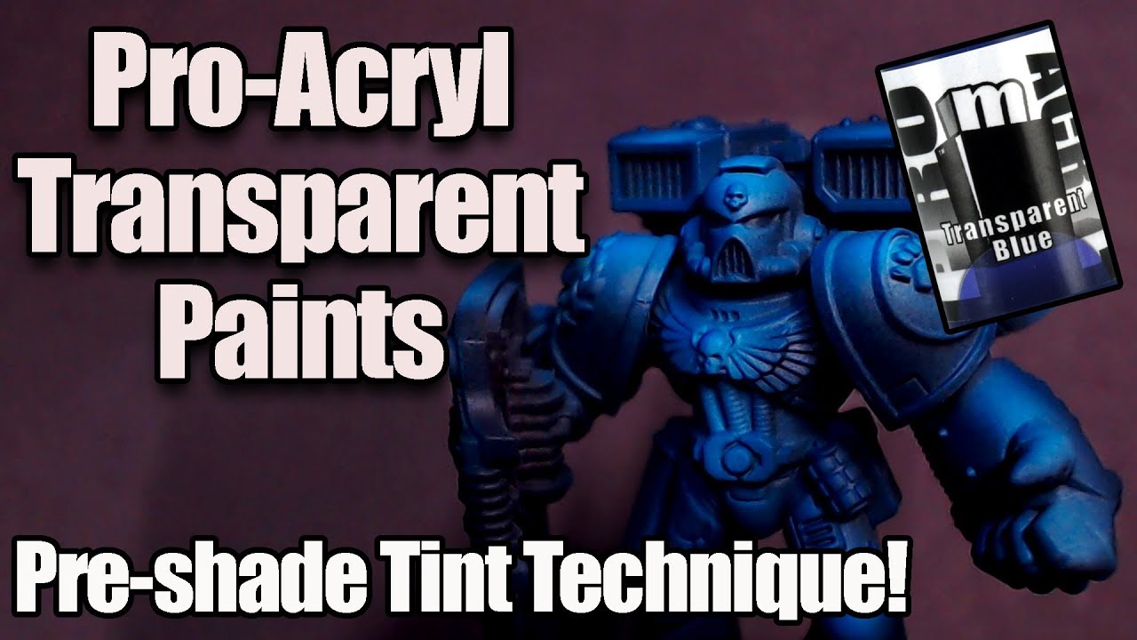 Pre Shade Color Tint Technique With Pro-Acryl Transparents