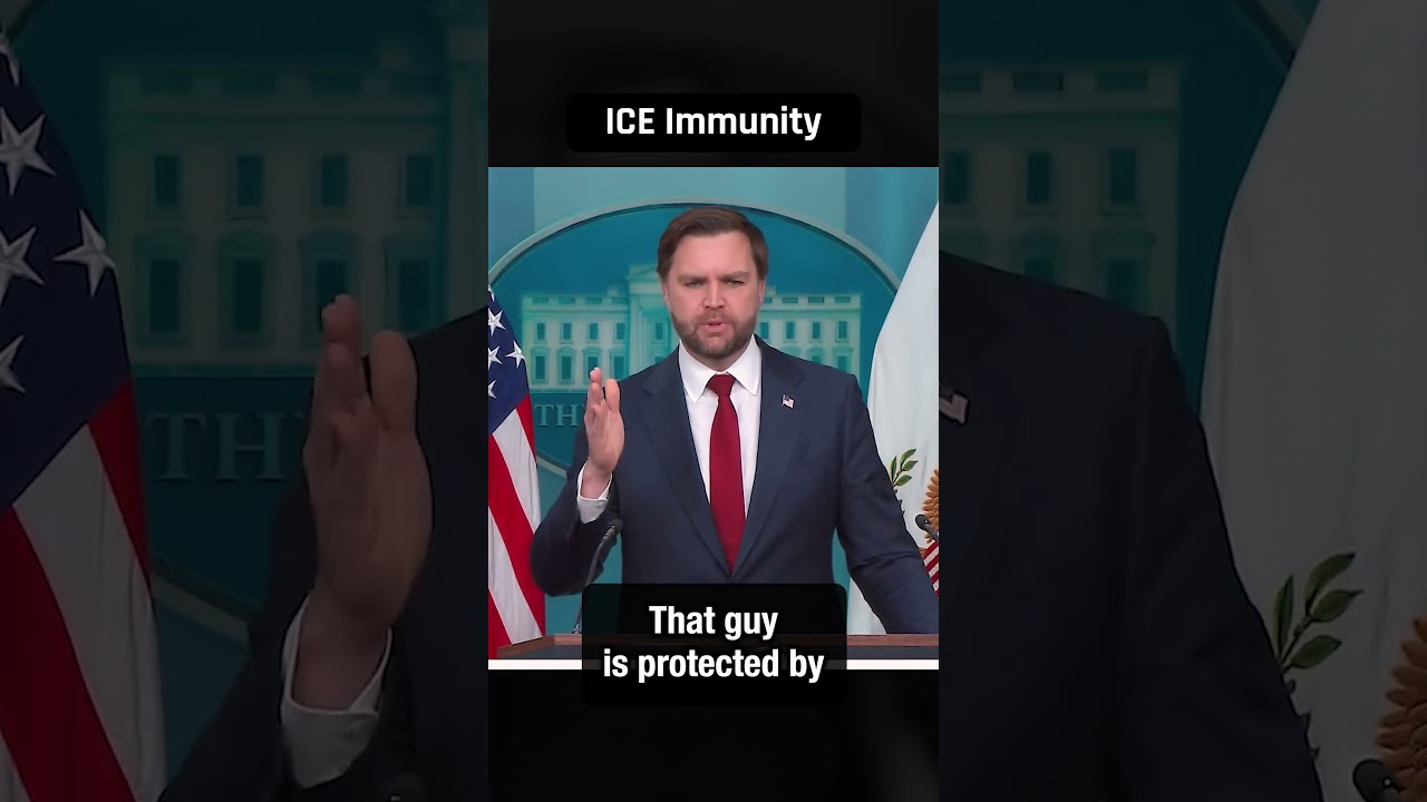 JD Vance wants absolute immunity for ICE shooter