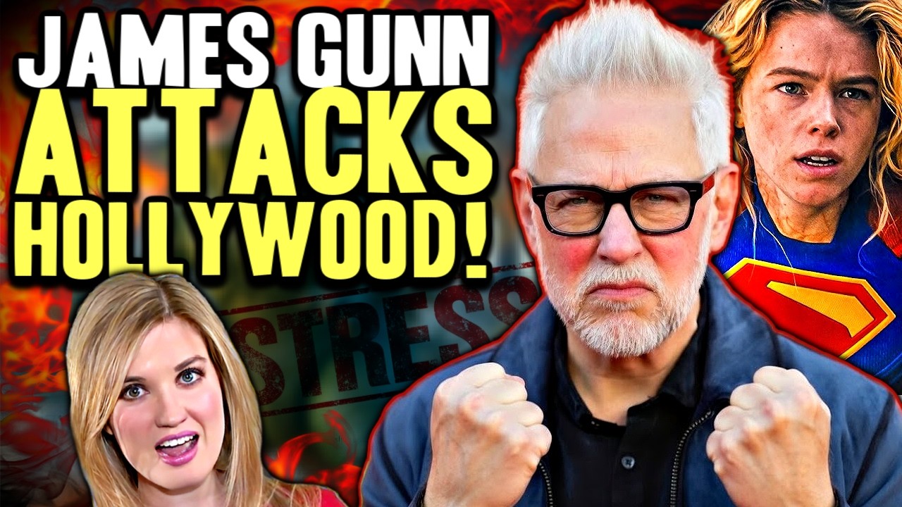 James Gunn ATTACKS Hollywood: Is Supergirl DC Struggle STRESS Getting to Him?