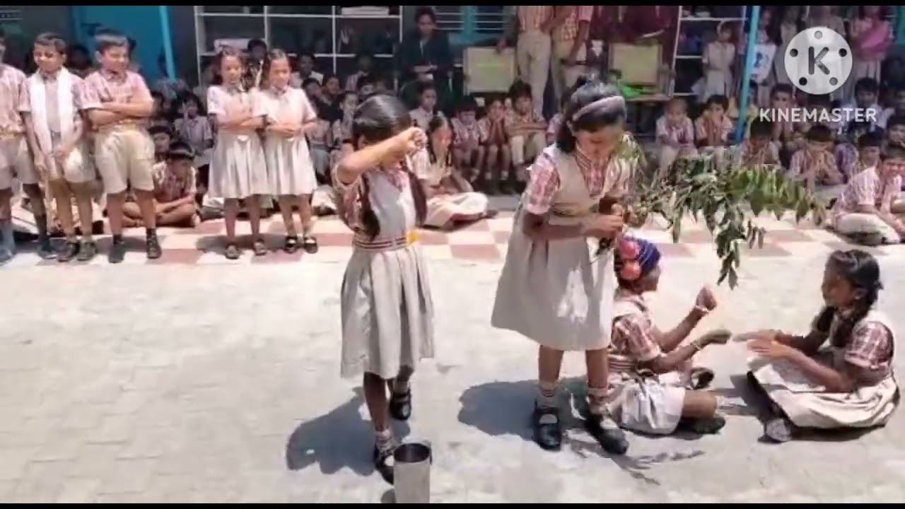 Save trees save environment🌍🌳 skit by students of Vinayaka public school|Lakshmi traditions|