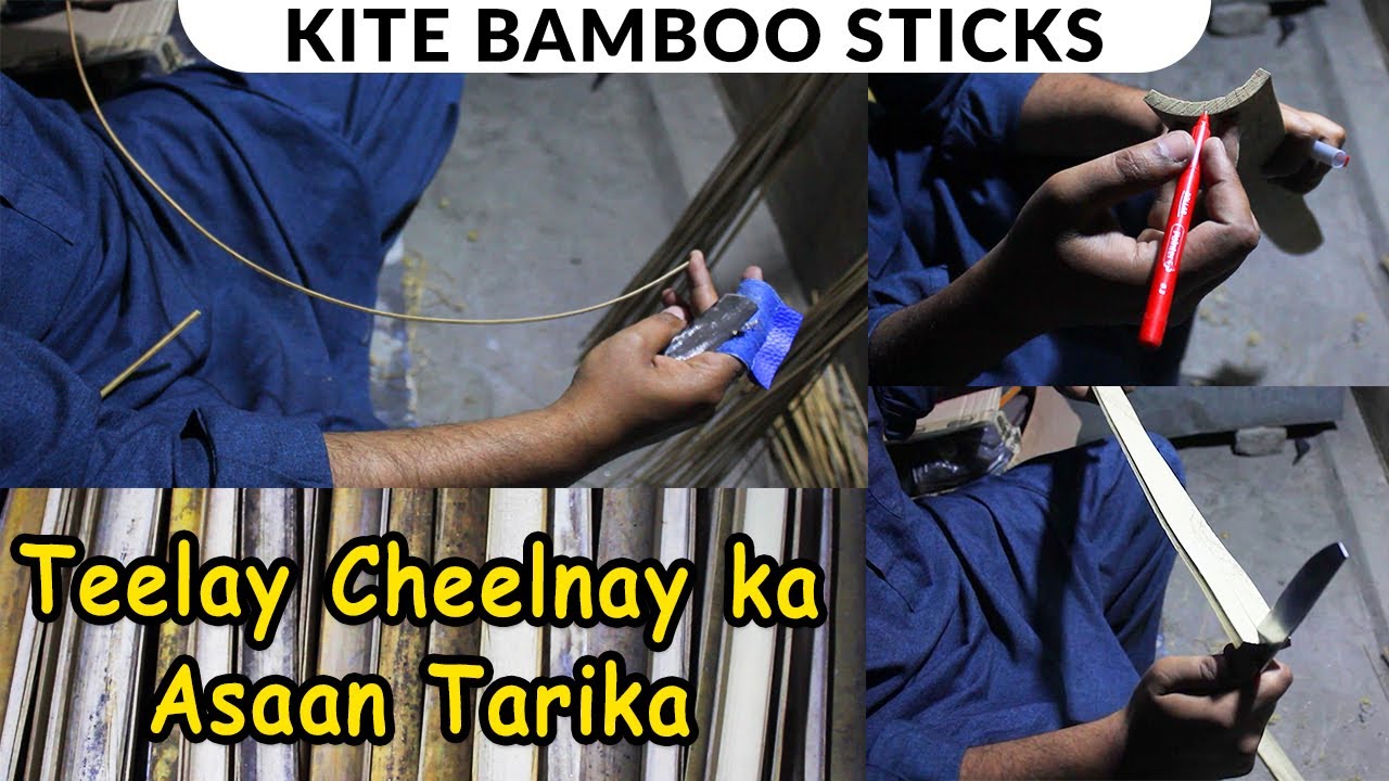 Teelay Cheelnay ka Asaan Tarika - Kite Making Tutorial - PART 2