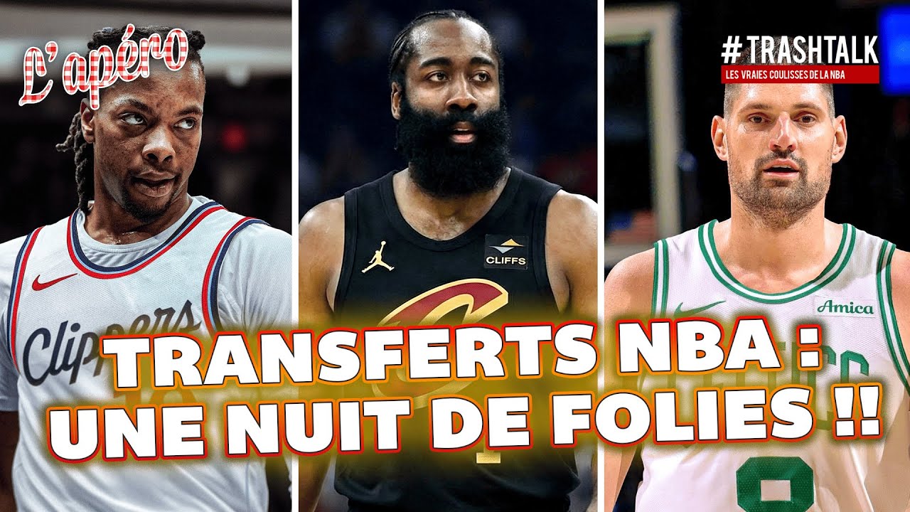 Transferts NBA : Harden, Vucevic, JJJ, une nuit de folies !