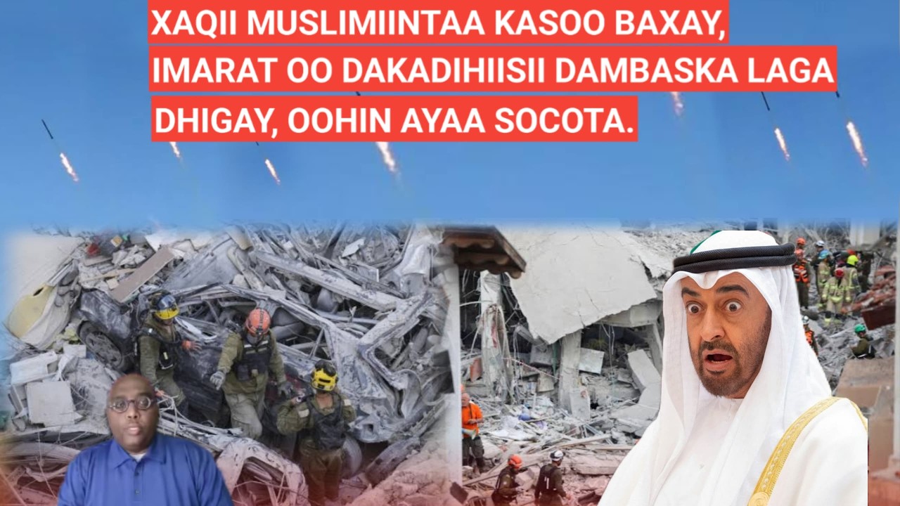 BARN.2AAD: XAQII MUSLIMIINTAA KASOO BAXAY, IMARAT OO DAKADIHISII DAMBASKA LAGADHIGAY, OOHIN AYAA..