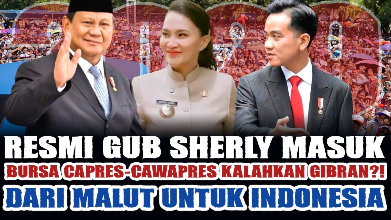 RESMI GUB SHERLY SATU2NYA DARI INDONESIA TIMUR DILIRIK PRABOWO UNTUK 2029? INI ALASANNYA?!