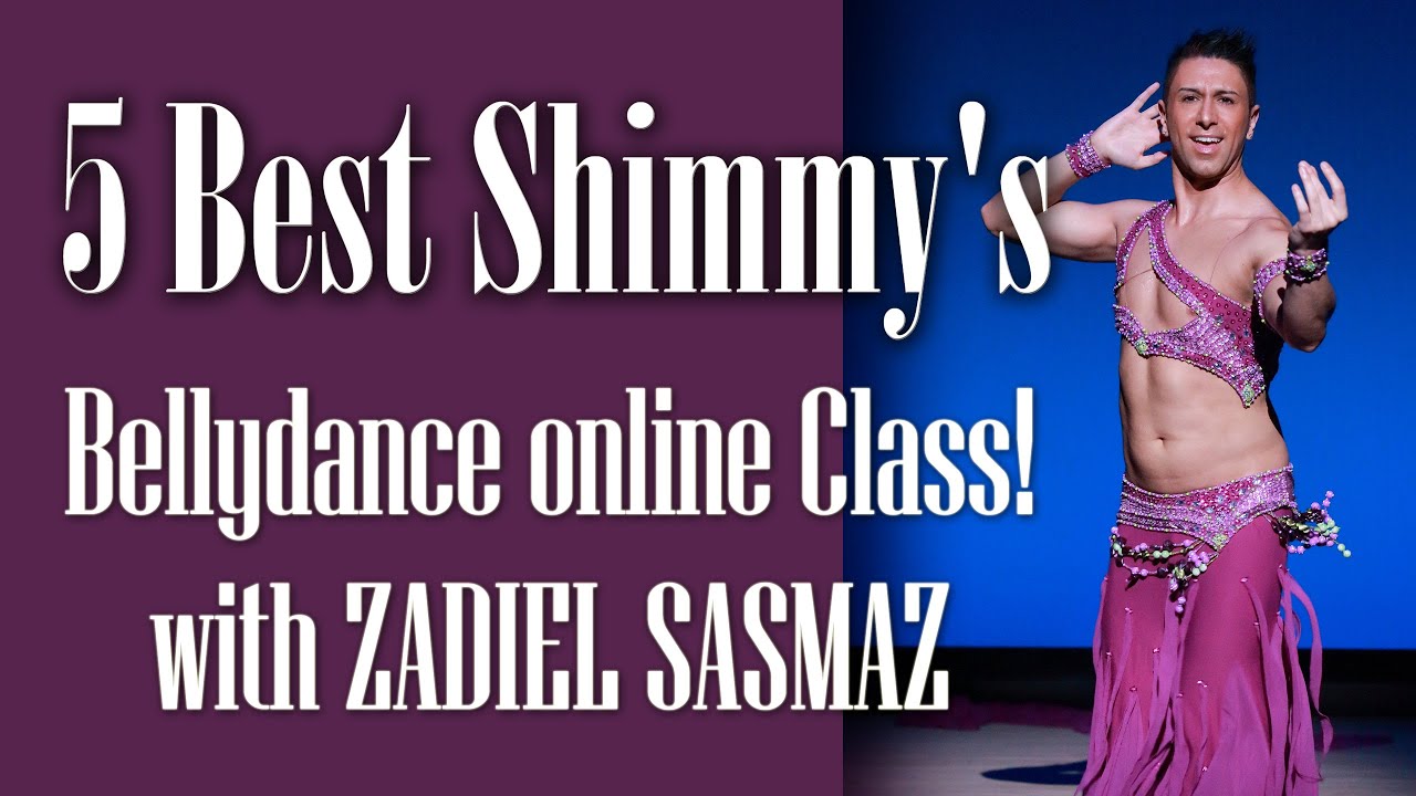 BEST 5 SHIMMY VARIATIONS BELLYDANCE FOR BEGINNER! Bauchtanz für Anfänger, lernen mit Zadiel!