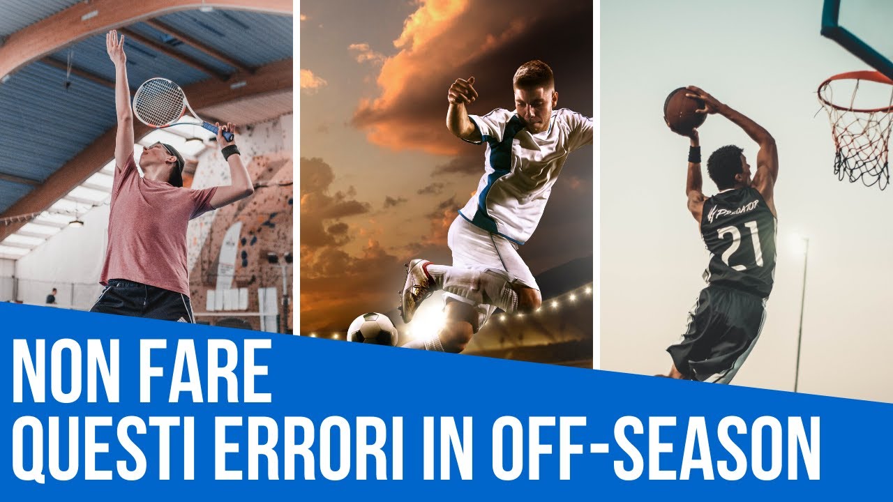Strength & Conditioning per gli Sport in Off-Season (smettila con il jogging e...)