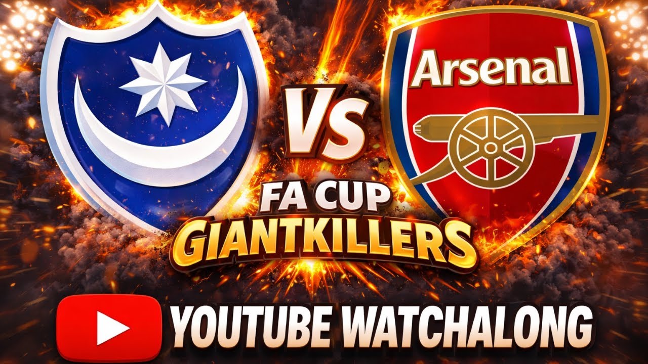 FA Cup Giantkilling? Portsmouth vs Arsenal Watchalong | LIVE Reaction