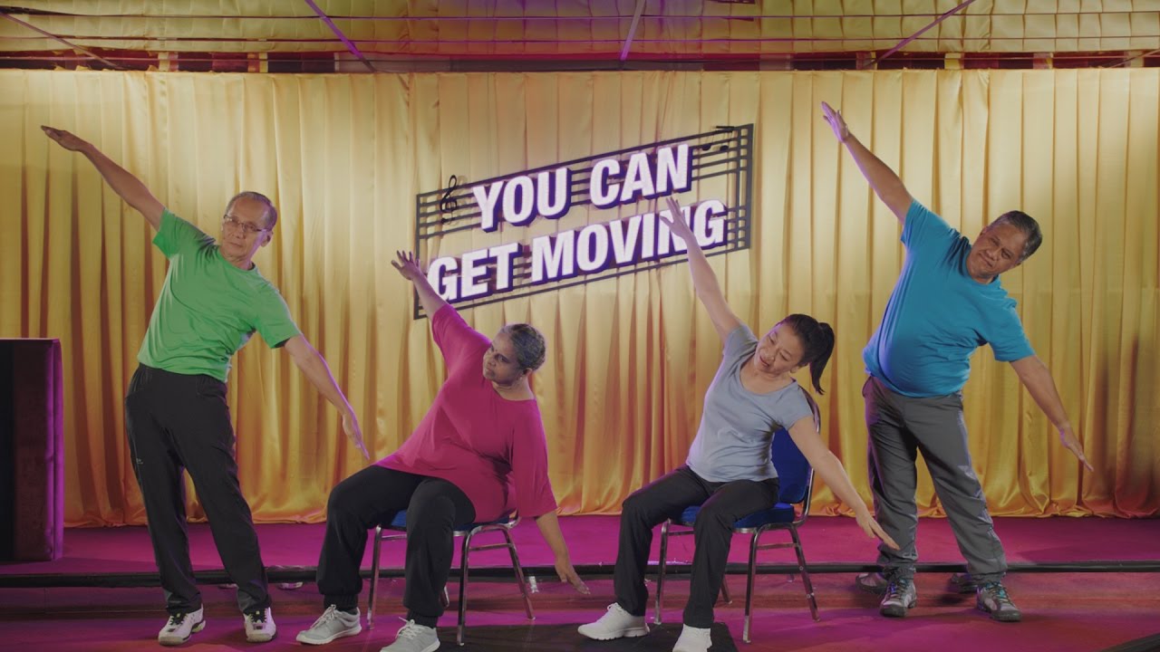 You Can Get Moving - Step by Step Demonstration Video (Mandarin version)