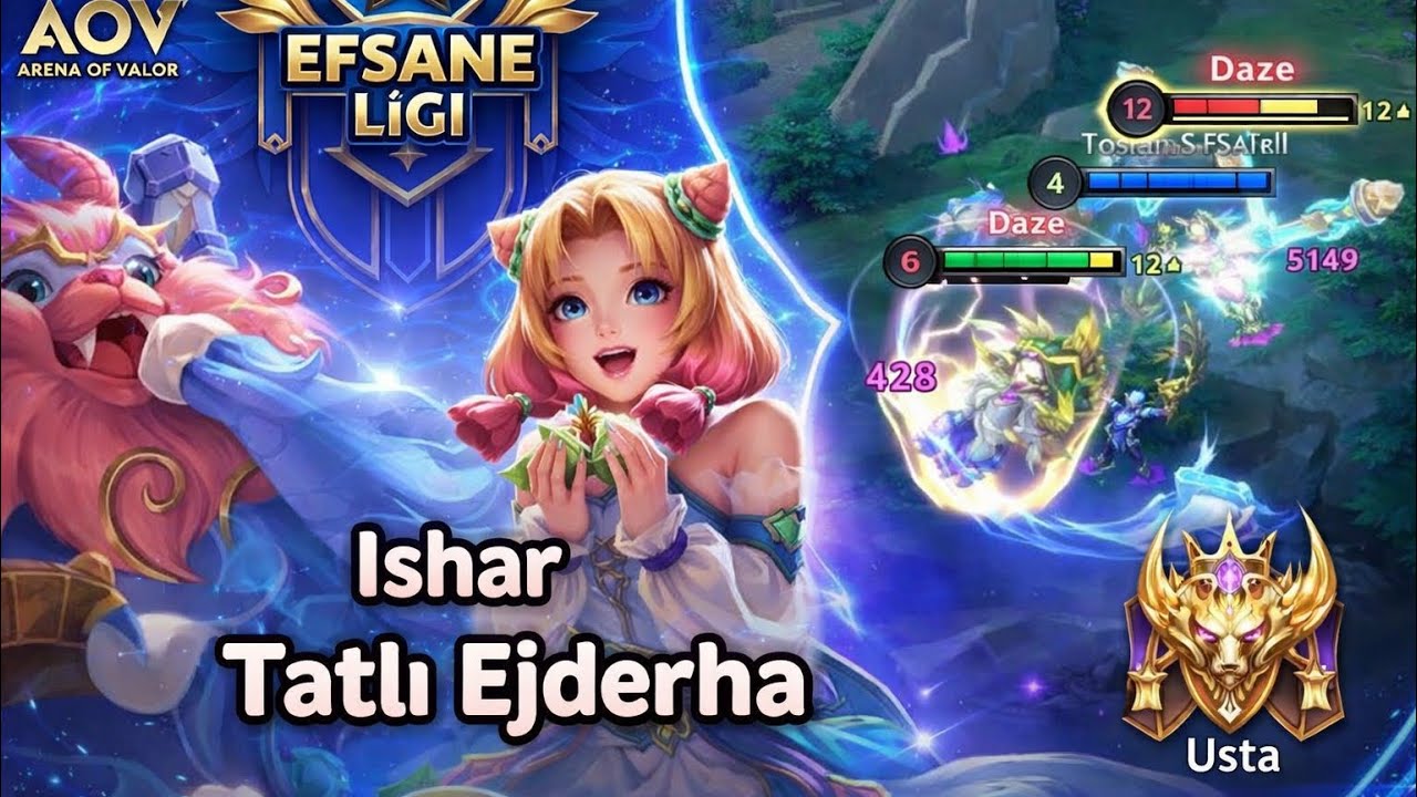 🐻 Ishar & Ayısı Ortalığı Dağıtıyor! | Arena of Valor
