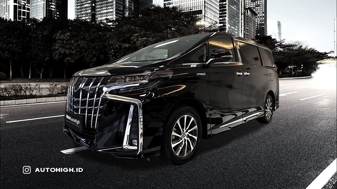 TOYOTA ALPHARD 2.5 HYBRID EXECUTIVE LOUNGE 2018/2021 BLACK ON BEIGE CBU