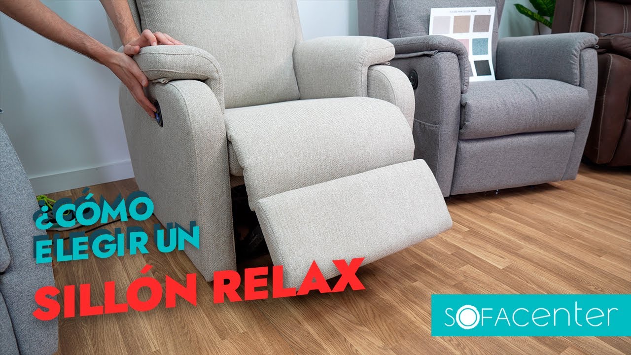 ✅ 5 CLAVES  👉 CÓMO elegir un SILLÓN RELAX | Sofá Center