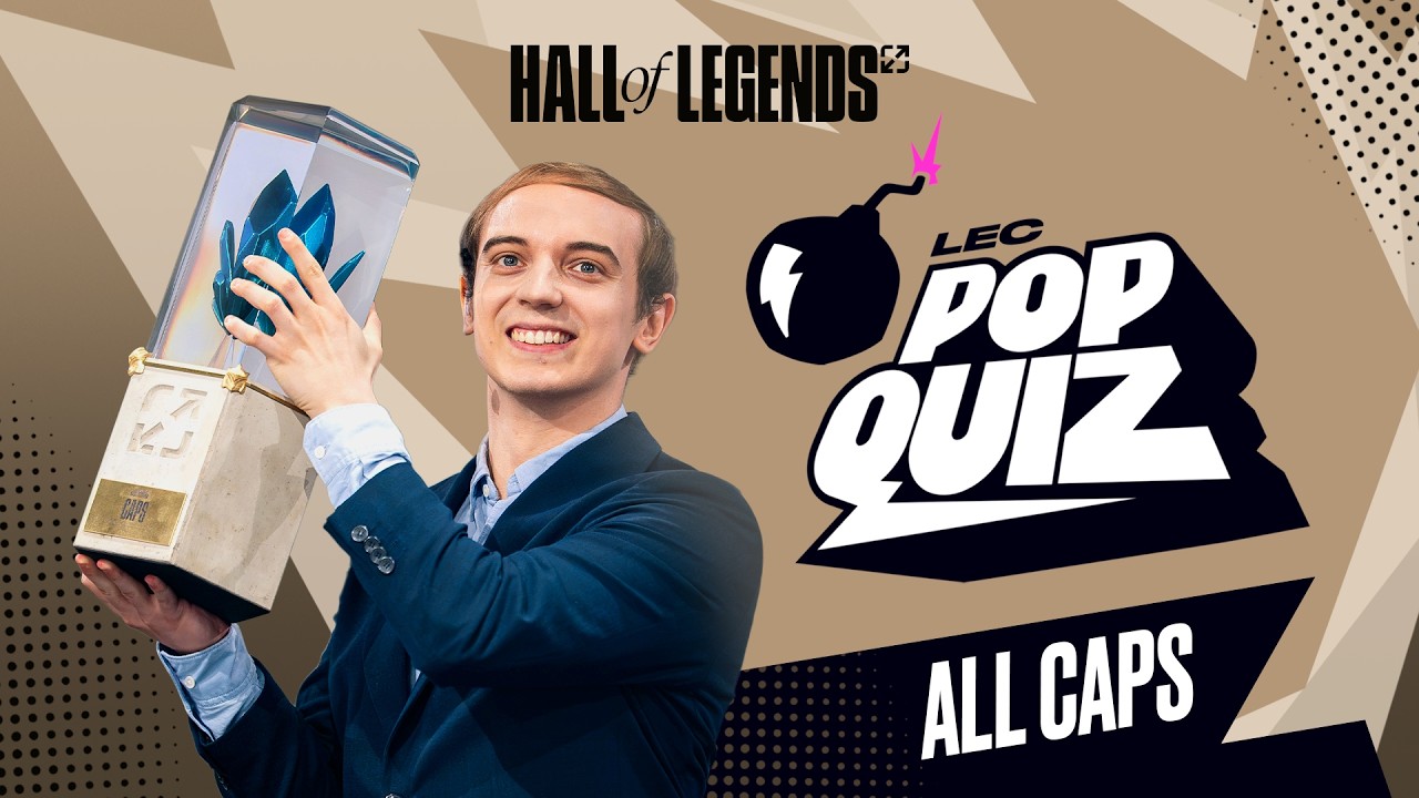 ALL CAPS! | LEC Pop Quiz | 2026 Summer