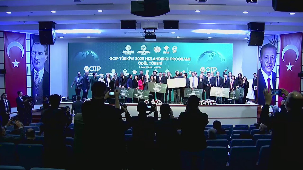 GCIP Türkiye 2025 Hızlandırıcı Programı Ödül Töreni | #CanlıYayın