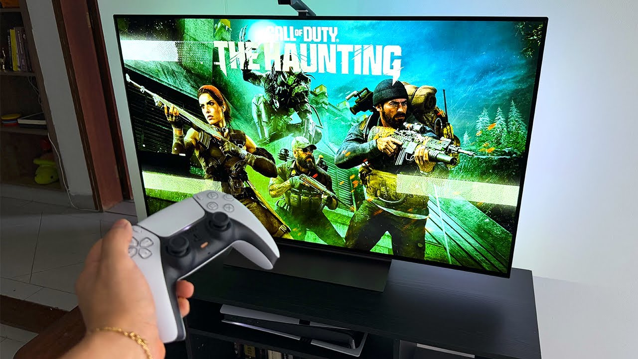 LG OLED C4 + Warzone PS5 Pro Gameplay 4K 120hz HDR