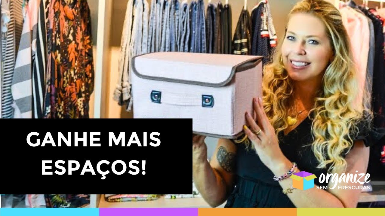 10 IDEIAS INTELIGENTES PARA ORGANIZAR ARMÁRIO DE ROUPAS PEQUENO | Organize sem Frescuras