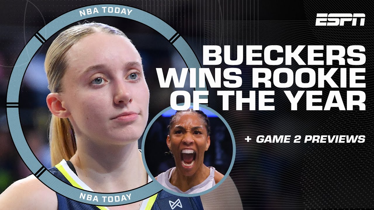 Пейдж Бьюкерс выиграла ROTY 🏆 + Доминирование Эйджи Уилсон и травма Брианны Стюарт | NBA Today