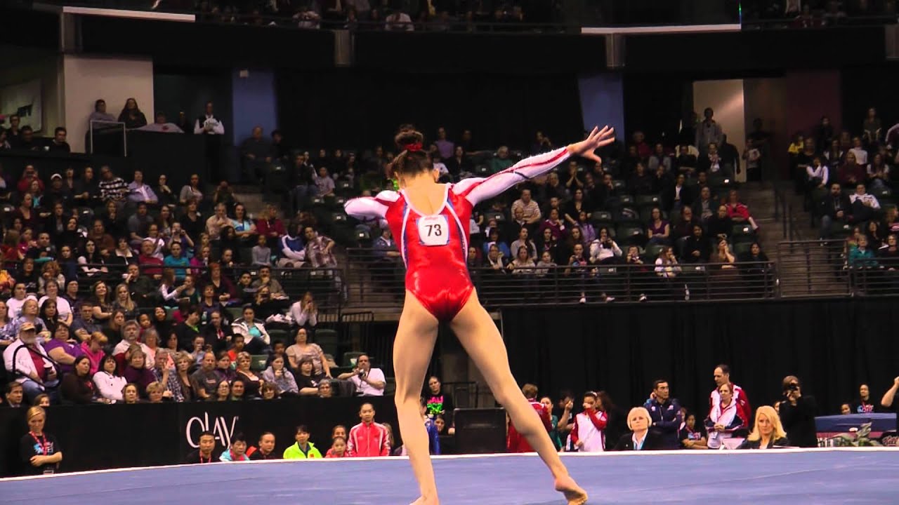 Kyla Ross - Floor Exercise Finals - 2012 Kellogg's Pacific Rim Championships