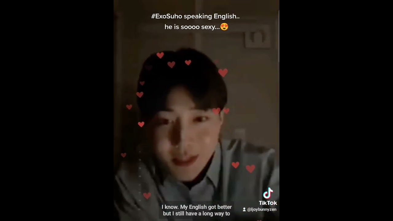 Exo SUHO turning LIVE on IG and speaking SEXILY in English!!