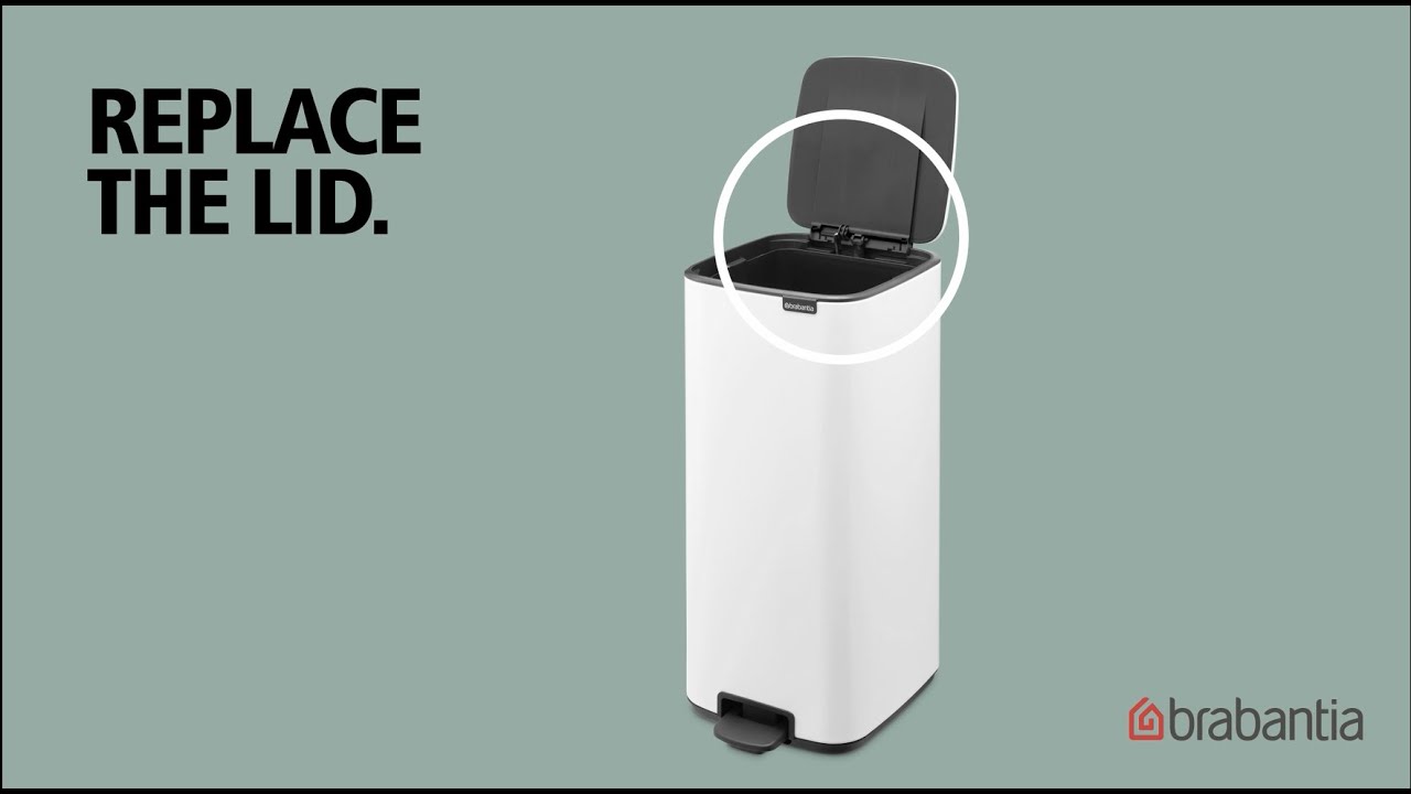 HOW TO - Replace the Lid (Pedal Bin, 30L)