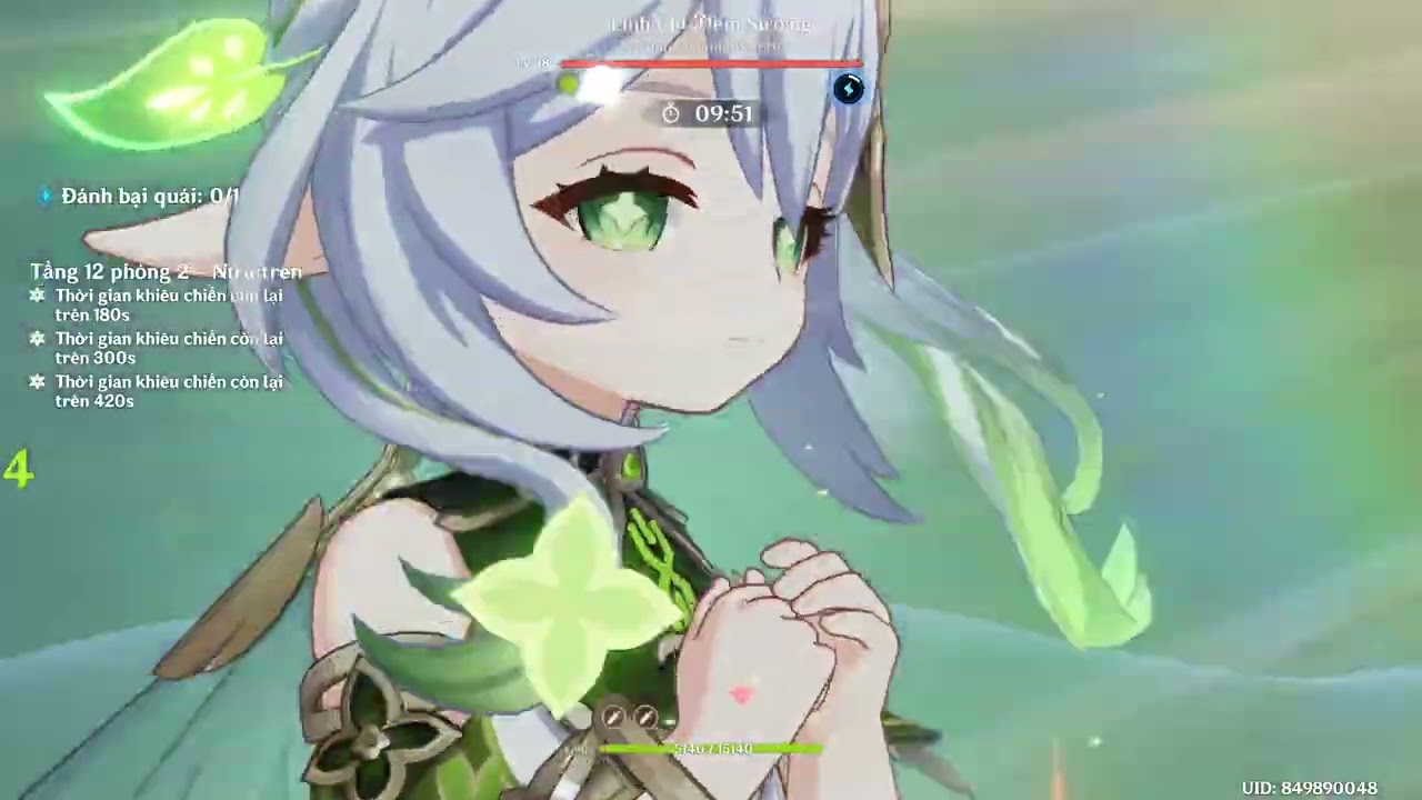 Spiral Abyss Lunar III: Nefer lunar-bloom + Arlecchino overload