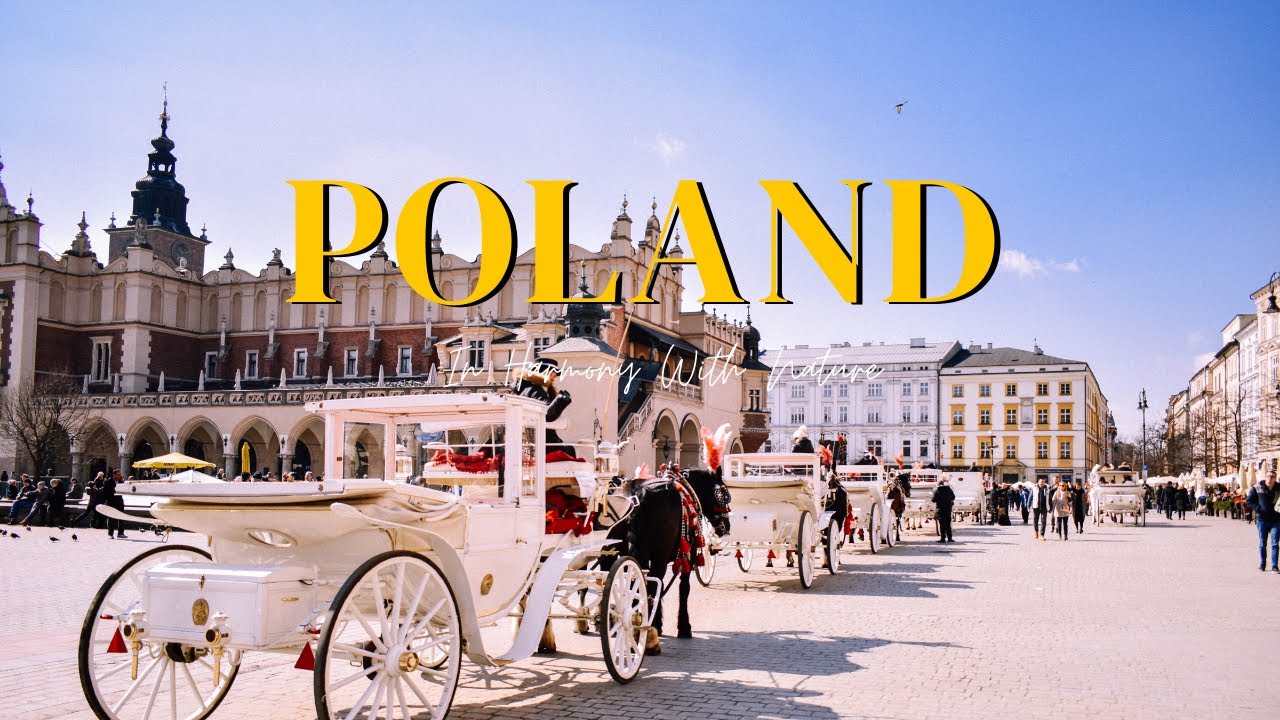 VISITING POLAND 4K Relaxing Piano Music and Beautiful Nature Scenery