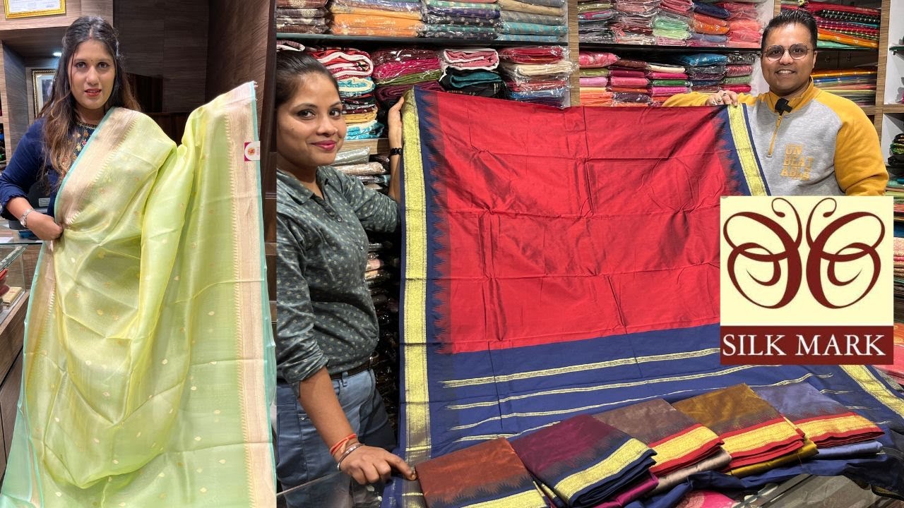 Legacy of Bhojraj gariahat saree collection : Benarasi Kadwa buti/ Pasmina/ Tanchoi/ Rangkat Saree