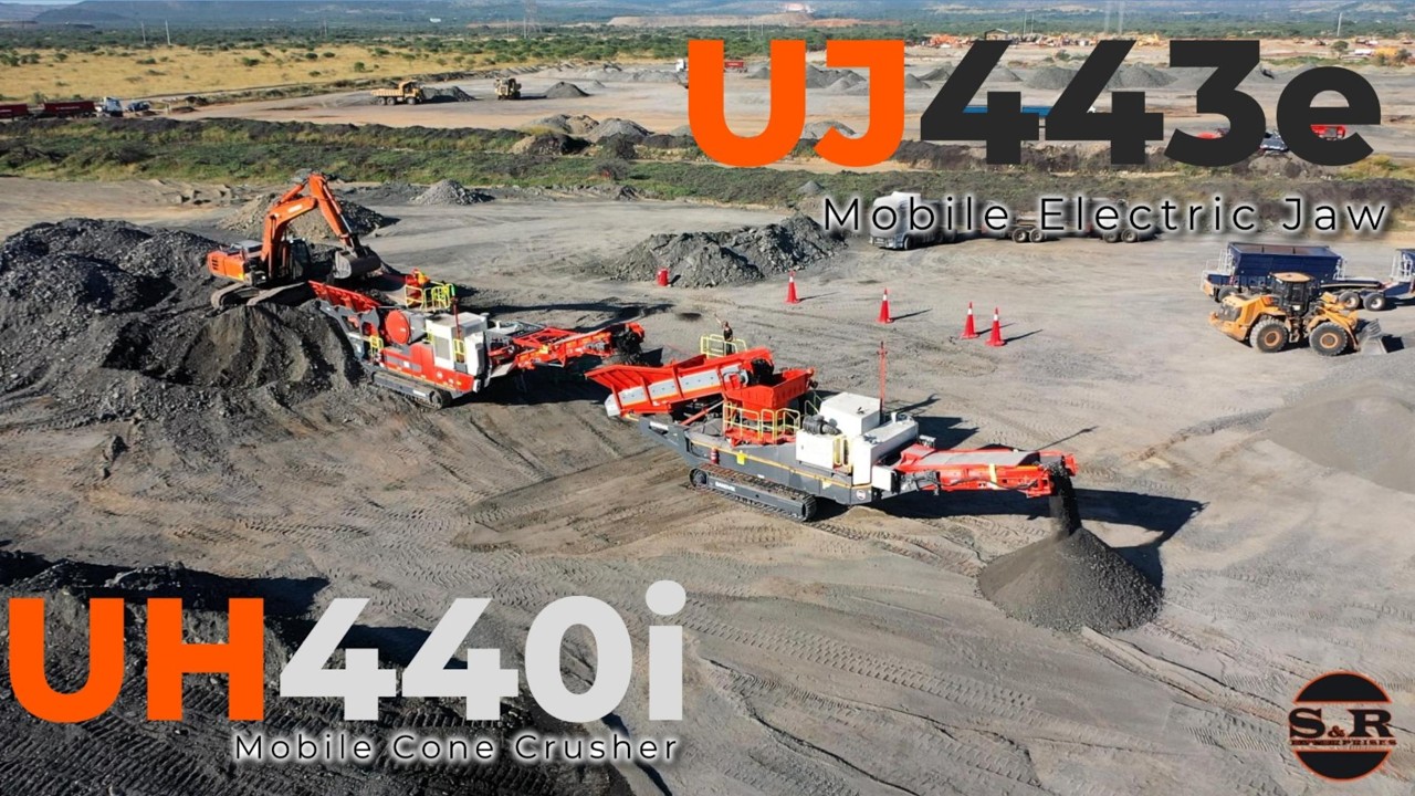 Sandvik UJ443E + Sandvik UH440i | The Future of Mobile Crushing