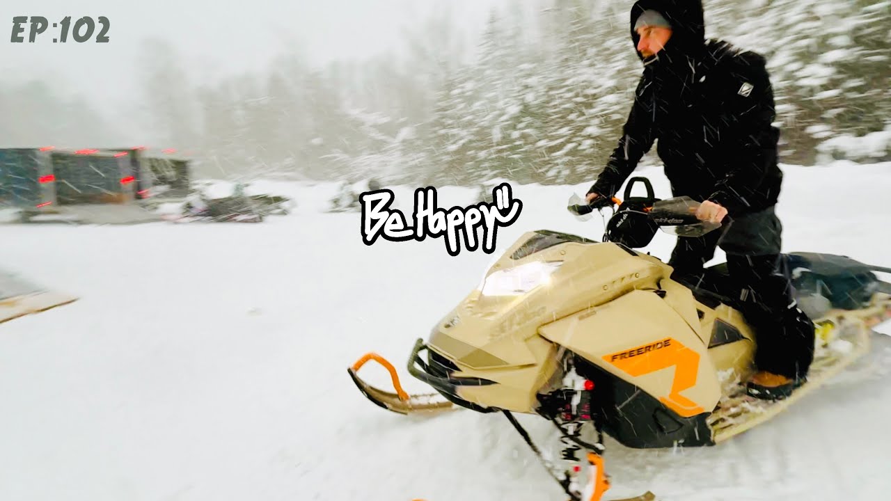 Snowmobiling In Woodford, Vermont (episode 102)