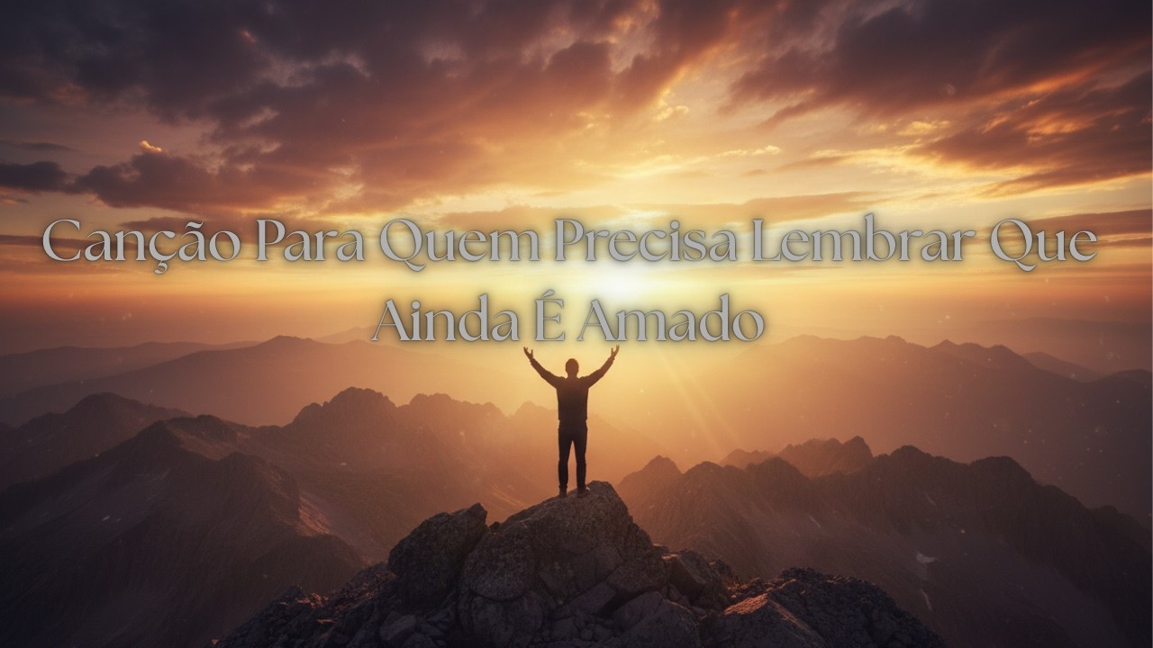 Nunca Desistiu de Mim - Canção Para Quem Precisa Lembrar Que Ainda É Amado