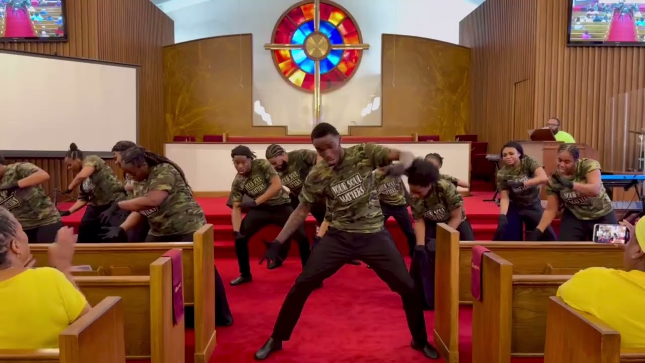 MARANATHA! GOSPEL The Blood Still Works 🩸 🩸 MIME DANCE - Entire Troupe 