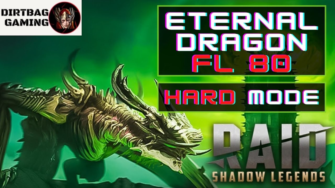 ETERNAL DRAGON HARD FL 80 | TIPS HOW TO BEAT HIM | Raid Shadow Legends Doom Tower Hard Mode