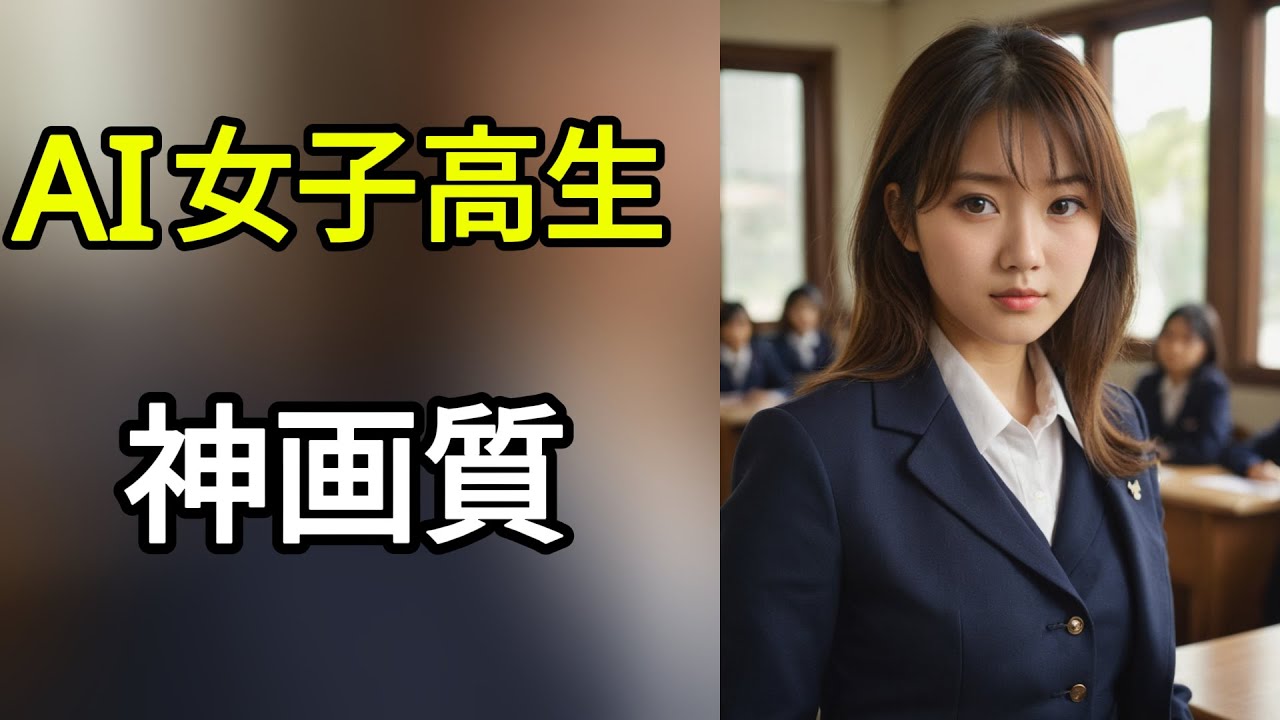 【AI画像】放課後の教室で…制服女子高生ルックブック 4K Vol.11 | After School JK & Classroom Vibes