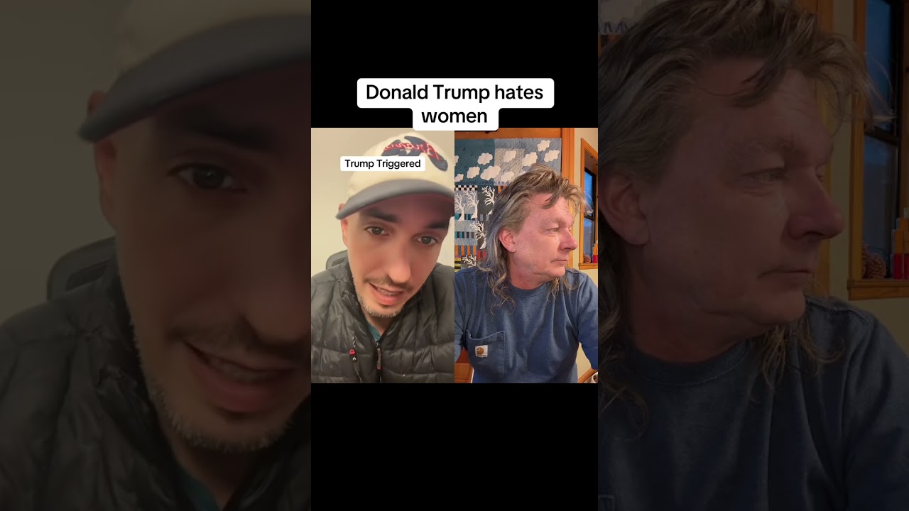 Donald Trump hates women #duet #trump #women #hate #misogyny #misogynist #weak #coward #sad #whimp