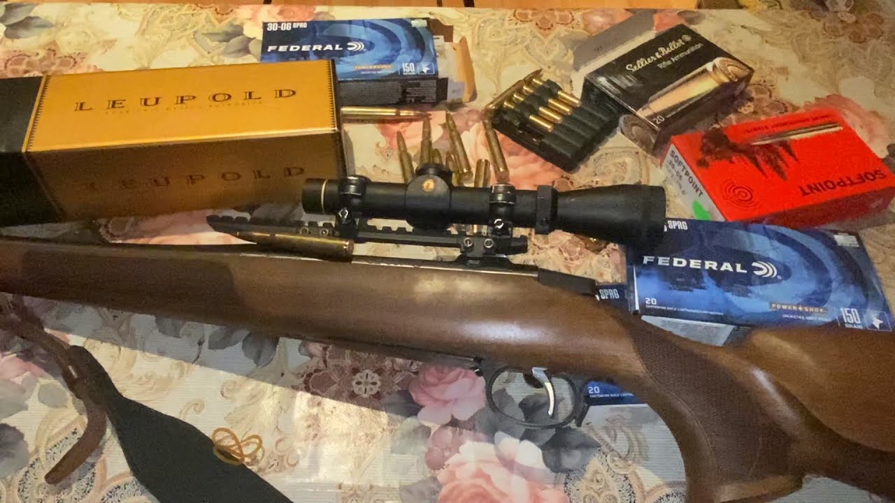 Купил у Руководителя Охоты на мой CZ Оптический прицел загонник Leupold. И немного Патрон Краштеие.