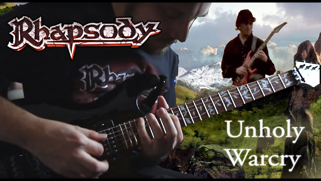 Unholy Warcry - Rhapsody full solo cover (Full HD)