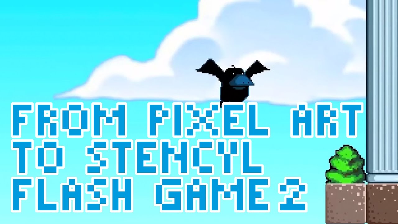 From Pixel Art to Stencyl Flash Game 2