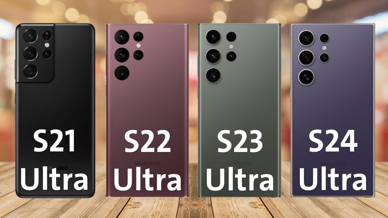 Обзор характеристик Samsung Galaxy S24 Ultra против S23 Ultra против S22 Ultra против S21 Ultra