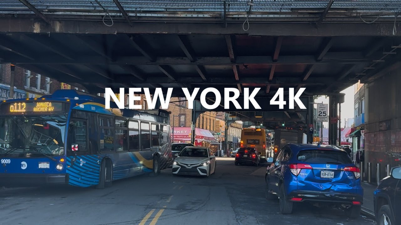 4K New York - Driving tour of Queens ( Liberty Avenue ) - Jan 8, 2026