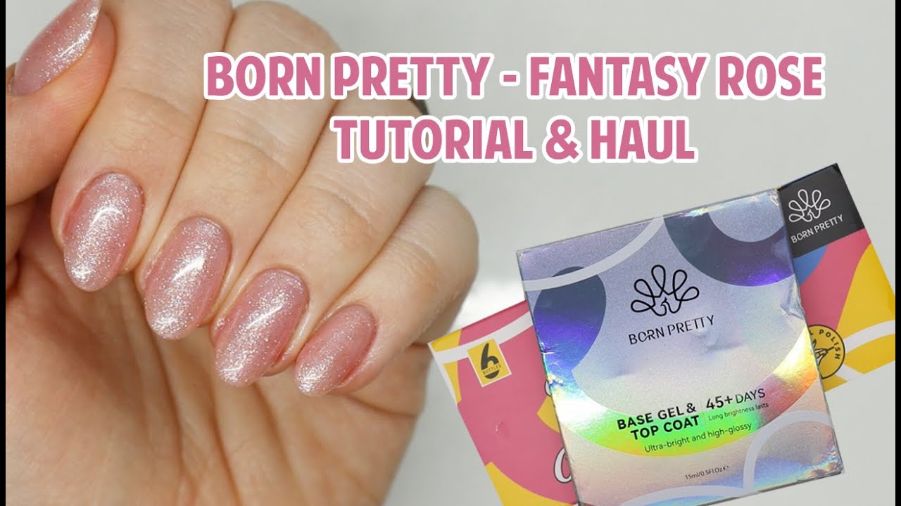 BORN PRETTY NAIL TUTORIAL AND HAUL | Fantasy Rose Collection
