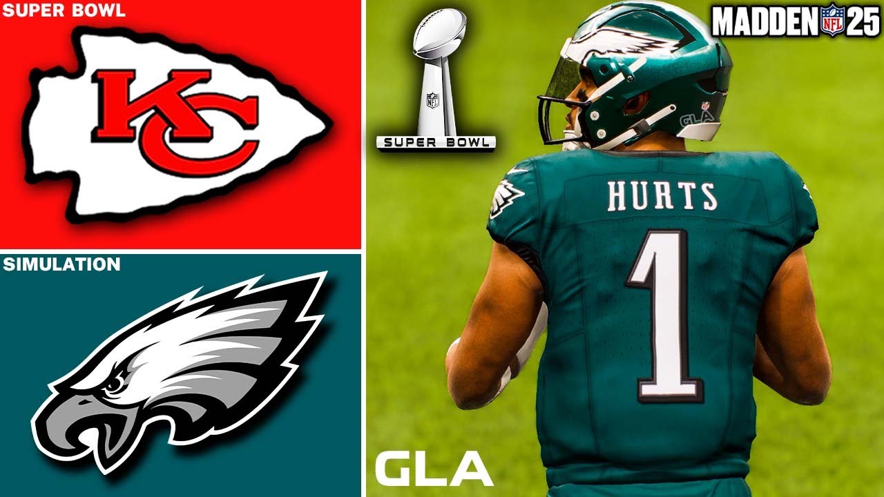 Eagles vs. Chiefs Simulation | Super Bowl 59 | Madden 25 PS5