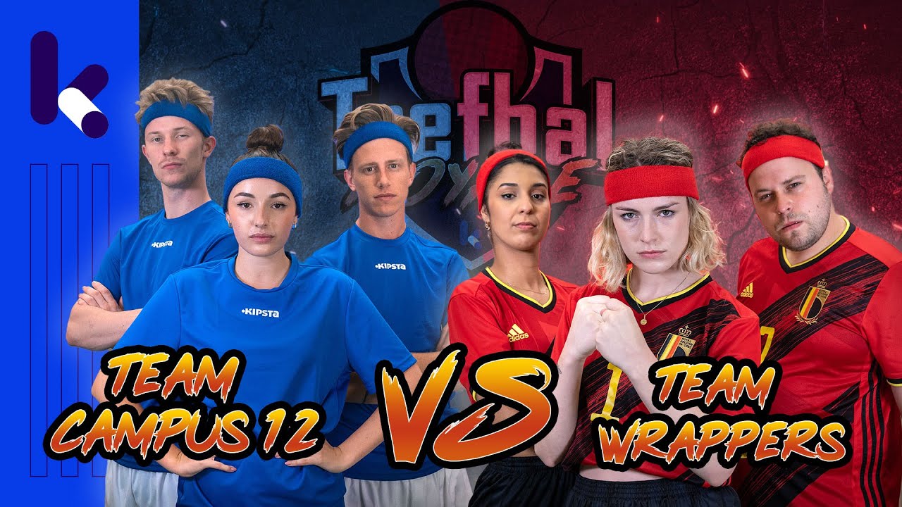 TREFBAL ROYALE: Team Wrappers VS. Team Campus 12 - Aflevering 1