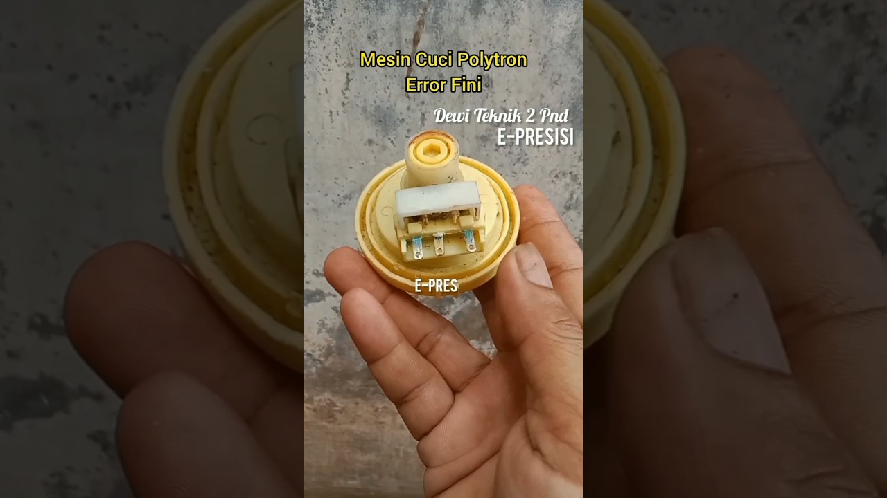 Mesin Cuci Polytron Error Fini pengering tidak berputar youtube short