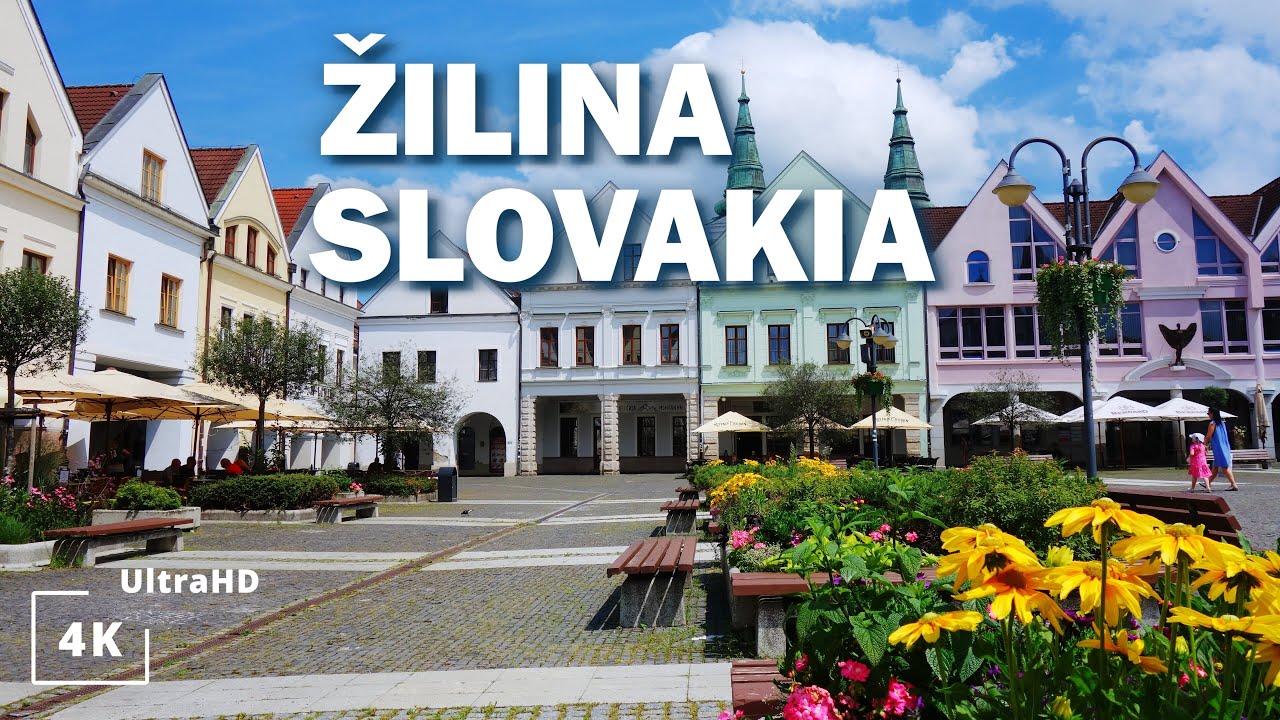 What to see in Žilina, Slovakia? | Co warto zobaczyć w Żylinie, Słowacja? | 4K Walking Tour