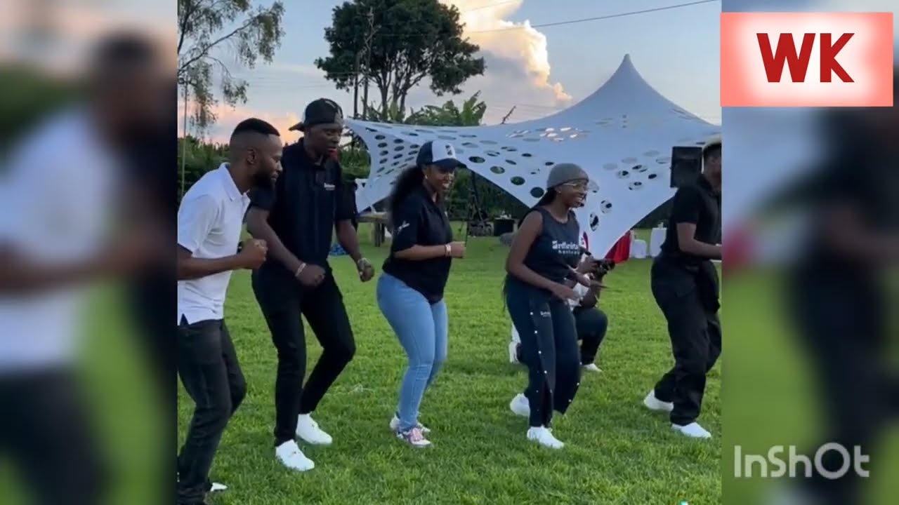 Hata moja hatua  mbili  mbele mbele tiktok dance challenge by katani church