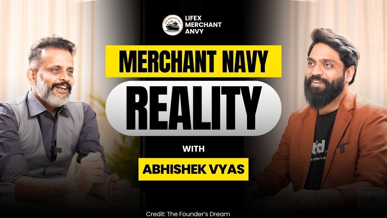 Merchant Navy Reality! I Revealed on TFD Podcast @thefoundersdream