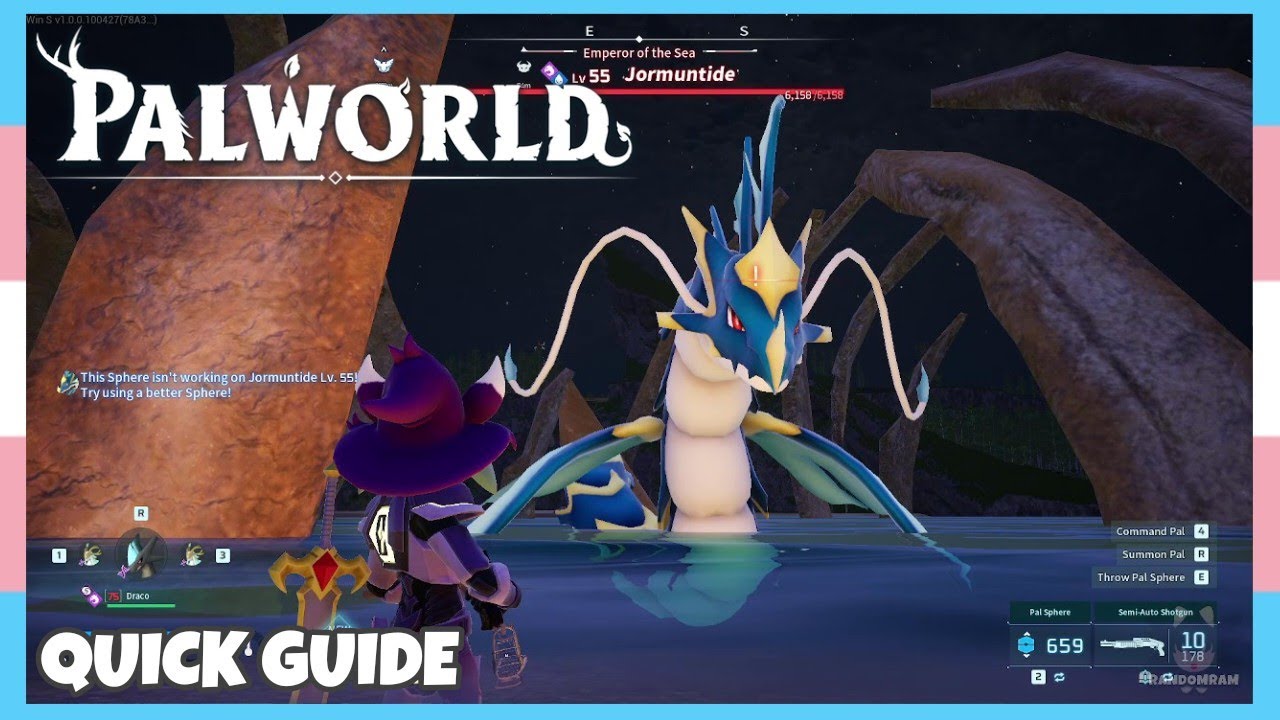 Where To Catch Alpha Jormuntide In Palworld *1.0 Update* | Location Quick Guide