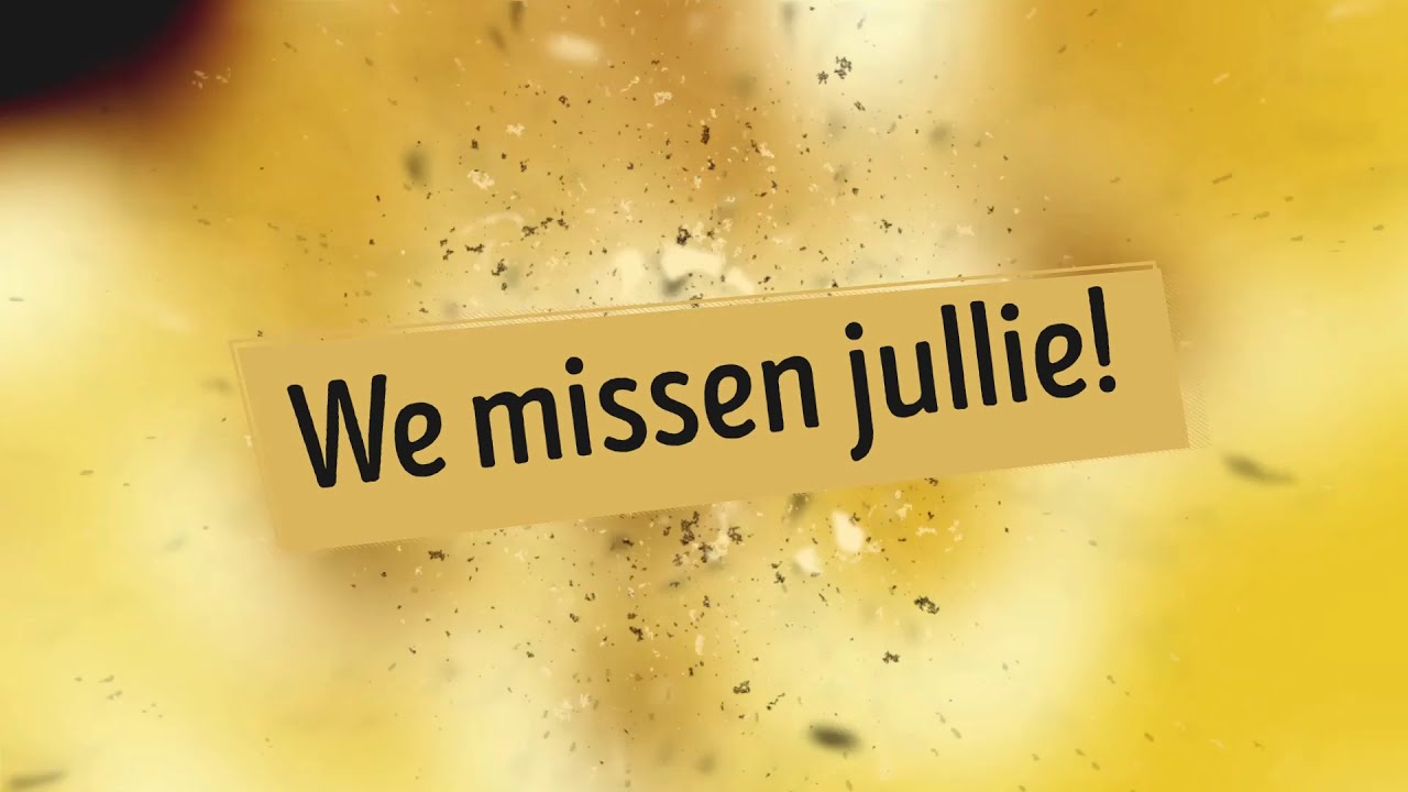 Team Zevenster: We missen jullie!